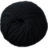 Priadza WOOLLY 5 50g, čierna - odtieň 02