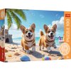 Puzzle pre deti Trefl 100 dielikov Psíky corgi