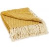 Vlnka Vlnený pléd pepito žltá 140x200