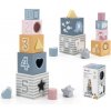 Viga Toys VIGA PolarB Pyramída Vzdelávacie puzzle kocky Sorter Blocks