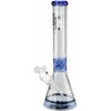 Black Leaf Sklenený Ice beaker bong 40 cm číry