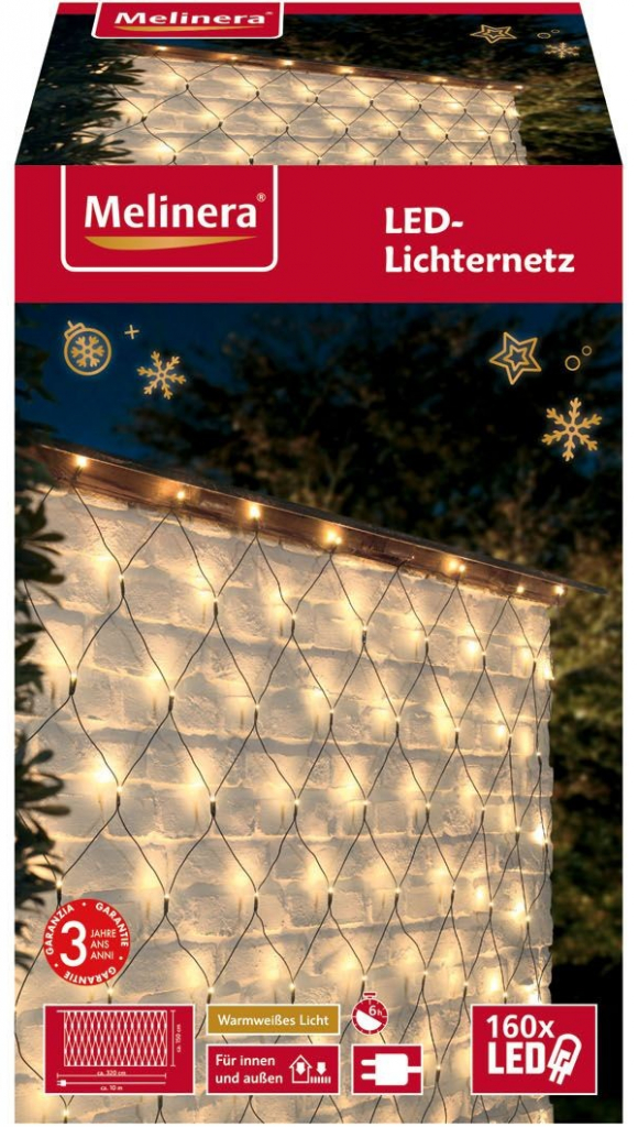 MELINERA® LED svetelná sieť / záves od 9,99 € - Heureka.sk