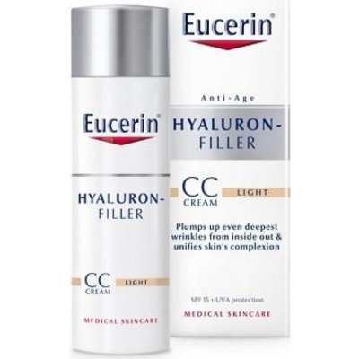Eucerin Hyaluron-Filler CC krém SPF15 1 Light 50 ml od 29,79 € - Heureka.sk