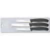 Victorinox Swiss Classic Súprava nožov 3-dielna čierna