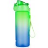 Fľaša oxybag 600ml zeleno-modrá ombre