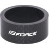 Podložka FORCE 1 1/8 AHEAD 15 mm KARBON
