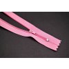 Nedeliteľný jemný plastový špirálový zips (veľkosť číslo 3) rôzne farby - dĺžka 12 cm - 60 cm 14 cm Ružová orchidea