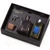 Darčeková sada GIFT BOX 500 ml VENETIAE: aróma difuzér 500 ml, náplň 500 ml, tyčinky, lievik a viečko z orechového dreva