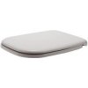 Duravit D-Code Seat and cover D-Code, white w. soft closure, hinge plastic 67390000