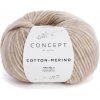 Katia Cotton Merino 104 Beige Pletacia priadza