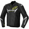 bunda FASTER 3 AIRFLOW ALPINESTARS black/white/yellow fluo 2025 Veľkosť: 54, Veľkost: 54