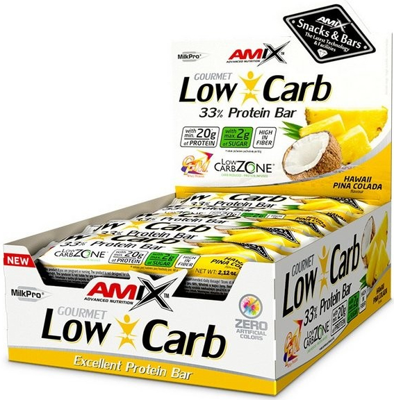 Amix Low-Carb 33% Protein Bar 60g od 1,36 € - Heureka.sk