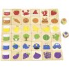 Drevené puzzle Farby Viga