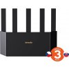 Tenda TX12L Pro AX3000 WiFi 6 Mesh Router, 1x GWAN, 3x GLAN, IPv6, 5x 6dBi, WPA 3, CZ app