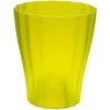 Plastia Kvetináč na orchidey 13 cm OLA, priesvitný zelený
