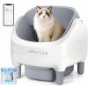Smart toaleta Nobleza pre mačku - automatický otvorený záchodík SL03