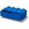 LEGO® stolní box 8 se zásuvkou modrý LEGO40211731