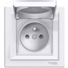 Schneider Electric SCHNEIDER EPH2800621 Asfora ZÁSUVKA 1x2P+PE 16A CL IP44 BIELA