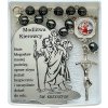 PLAKETA DO AUTA A HEMATITOVÝ RUŽENEC SVÄTÝ KRIŠTOF SADA