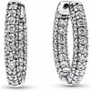 PANDORA Timeless náušnice s jedným radom pavé 292624c01