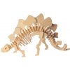 Woodcraft Drevené 3D puzzle Stegosaurus 43 cm J002