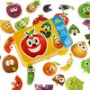Puzzle v plechovej dóze ovocie/zelenina 25 dielikov