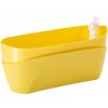 Plastia Samozavlažovací truhlík Doppio žltá 38 cm