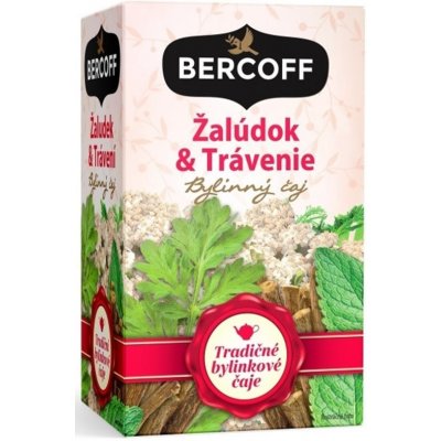 Bercoff Klember Herbal Žalúdok & trávenie bylinný čaj 20 x 1,5 g