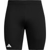 Pánske športové legíny adidas, ADIZERO ESSENTIALS SHORT TIGHTS Čierna,Biela XL