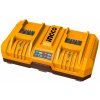 Ingco FCLI2082 nabíječka 8,0A pro 20V Li-ion baterie
