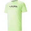 Pánske športové tričko Puma, FIT LOGO TEE - CF GRAPHIC svetlo zelená,Čierna XL