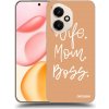 Picasee silikónový čierny obal pre Honor 400 5G - Boss Mama