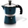 Kávovar na espresso pre 2 osoby Berlingerhaus Metallic Line Aquamarine BH-6477