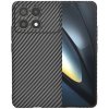 Techsuit Carbonite FiberShell puzdro pre Xiaomi Poco F6 Pro – čierne