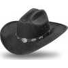 Stars & Stripes Klobúk mexický Gary Stars & Stripes, čierny Obvod hlavy: 59 - 60 cm