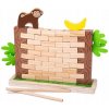 Bigjigs Toys Motorická balančná hra Rútiaca sa džungľa