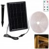 Solárny LED pás - 10m - 100W - 2700K - 1000 lm - IP65