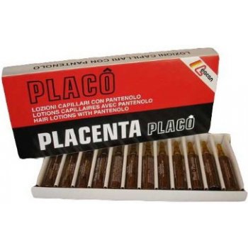 Parisienne Placenta Placó - vlasový zábal z placenty ampule 12 x 10 ml