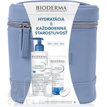 Bioderma Atoderm 2023 krém Ultra 200 ml + tyčinka na pery 4 g + krém na ruky a nechty 50 ml
