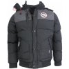 GEOGRAPHICAL NORWAY bunda pánska VOLVA zimná, prešívaná s kapucňou M čierna