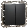 Vypínač č.5B Sedna Design antracit SDD114108 R6+6 Schneider