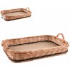 ORION Tácka prútená s ušami 46 × 31 cm