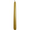 HOME DECO Kónická sviečka zlatá /metalická/ 25 cm Q 2,3 cm