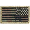 MILITARY RANGE nášivka vlajka USA reverzná velcro OCP