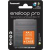 Nabíjacie batérie Panasonic eneloop HR6 AA 3HCDE/4BE CASE PRE N (HR-3UWXB-4BP-CASE)