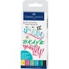 Faber-Castell 267116 Pitt Artist Pen Hand Lettering 6 ks pastelové farby