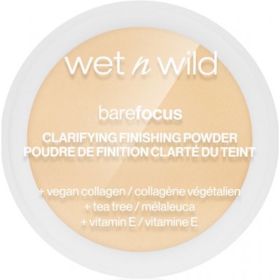 Wet n Wild Bare Focus Clarifying Finishing Powder zmatňujúci púder odtieň Fair/Light 6 g