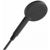 Hansgrohe Raindance Alive Select S Sprchová hlavica, 3 prúdy, matná čierna 24500670-HG
