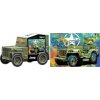 Puzzle Eurographics Puzzle v plechovej krabičke Vojenský džíp 550 dielikov (628136655989)