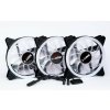 1stCOOL Fan KIT AURA EVO 1 ARGB, 3x Dual Ring ventilátor + ARGB Nano řadič KIT-AURA-EVO-1